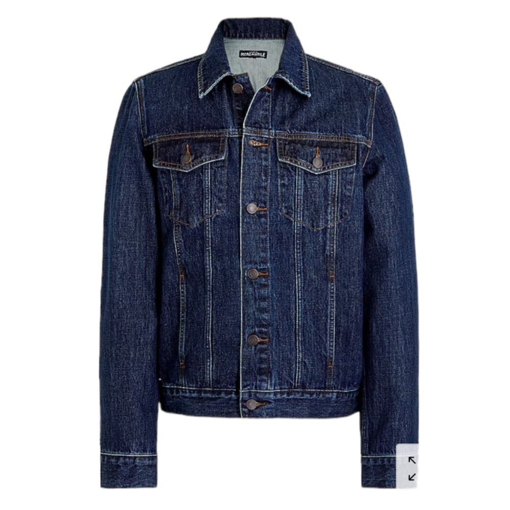 J. Crew - Jean Trucker Lightweight Casual Spring Jacket Sz M